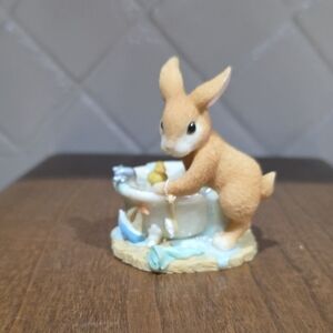 Enesco My Blushing Bunnies Cody Cuddles I'll Never Turn My Back On You